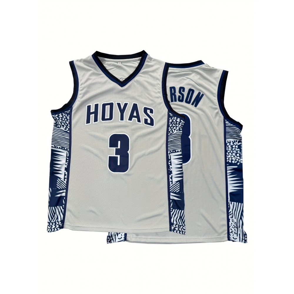 3 Basketball Clothes Stitched Grey Basketball Top Polyester V-neck Sleeveless Men'S Tank Top S-3XL 3 Basketball Clothes Stitched Grey Basketball Top Polyester V-neck Sleeveless Men'S Tank Top S-3XL