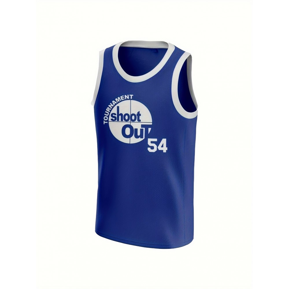 Tournament Shoot Out Basketball Jersey 54 Watson Basketball Tops Movie Jersey Blue S-3XL Tournament Shoot Out Basketball Jersey 54 Watson Basketball Tops Movie Jersey Blue S-3XL