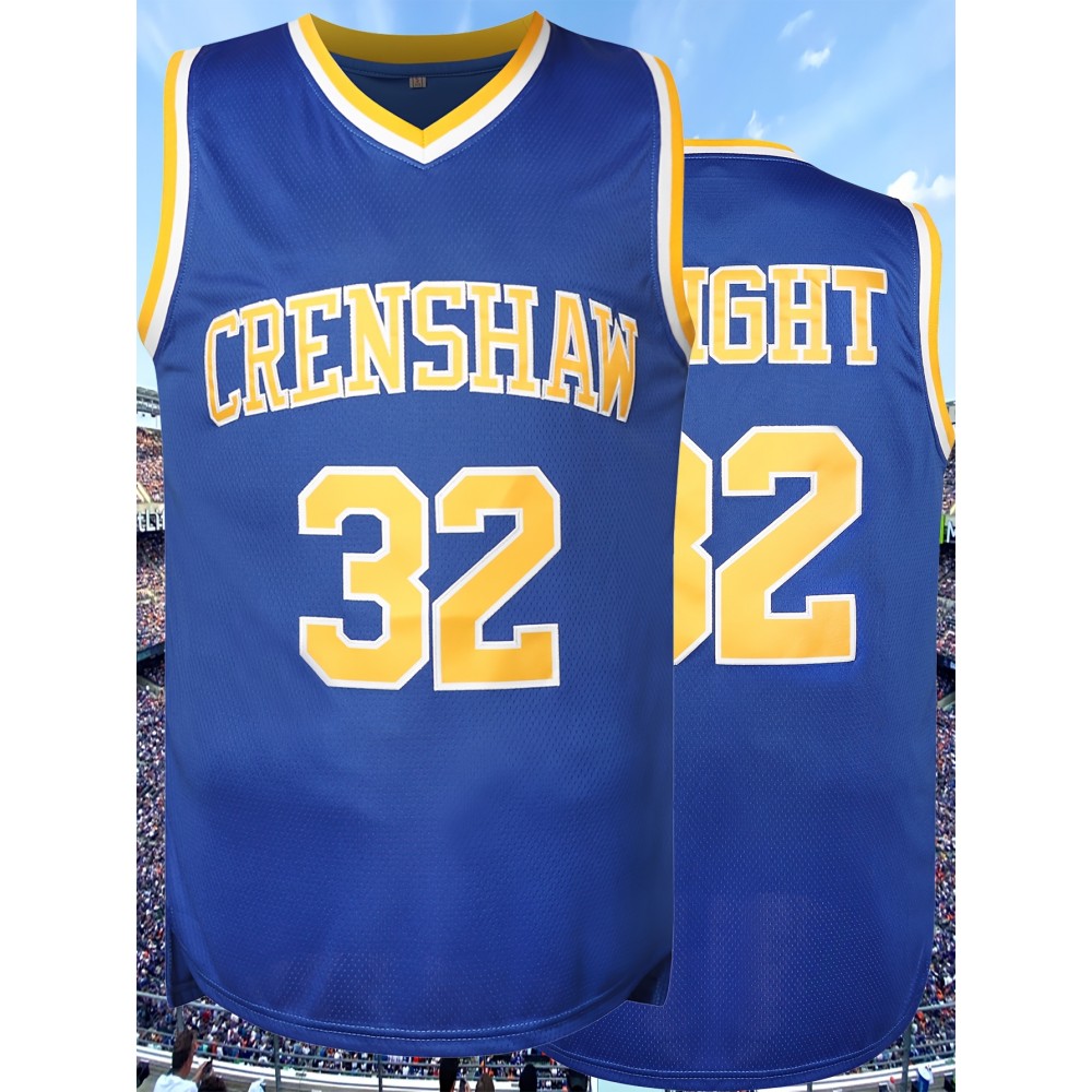 Men'S Basketball Shirt # 32 Blue Basketball Sweatshirt Suitable For Competition Training Team Sports Size S-XXXL Men'S Basketball Shirt # 32 Blue Basketball Sweatshirt Suitable For Competition Training Team Sports Size S-XXXL