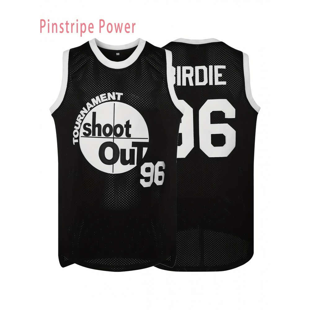 Men'S # 96 Black Basketball Shirt V-neck Design Breathable Polyester Fiber Suitable For Training, Competition, And Casual Wear Size S-3XL Men'S # 96 Black Basketball Shirt V-neck Design Breathable Polyester Fiber Suitable For Training, Competition, And Casual Wear Size S-3XL