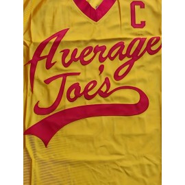 Average Joes LAFLEUR 16 Men'S Polyester V-Neck Sports Jersey, Embroidered, Breathable, Lightweight, Moisture-Wicking, Ergonomic, Slight Stretch Fabric, for Casual, Training, Street, Party, Sports, Universal Adult & Teen Fit