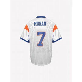 Men's Blue Mountain State #7 Football Jersey Alex Moran Classic Vintage Stitched Retro 90S Hip Hop Clothing for Party S-XXXL