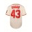 #43 City Of Rockford Peaches A League Of Their Own Movie Men'S Baseball Jersey Stitched