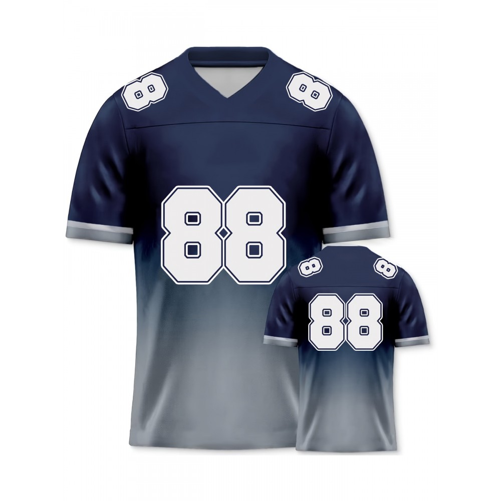 Men's Dallas #88 Polyester Football Jersey, V-Neck Short Sleeve Sports Shirt, Breathable Moisture Wicking Knit Fabric, Casual Outdoor Hiking & Training Top, Regular Fit for Adults & Teens, Spring/Summer/Fall - Machine Washable Men's Dallas #88 Polyester Football Jersey, V-Neck Short Sleeve Sports Shirt, Breathable Moisture Wicking Knit Fabric, Casual Outdoor Hiking & Training Top, Regular Fit for Adults & Teens, Spring/Summer/Fall - Machine Washable