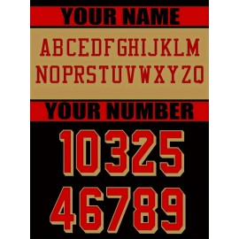 Customizable Women'S Plus Size Football Jersey - Personalized Team Name & Number, V-Neck, Short Sleeve, Breathable Fabric for Outdoor Sports, Black with Yellow Accents, Custom Football Jersey, Casual Sportswear, Sporty Design, Comfortable Fit