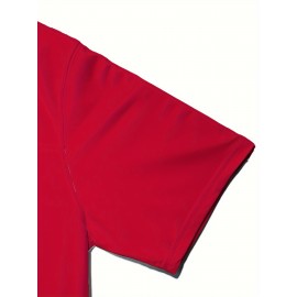 Team Spirit Wear| Women's Kansas City #15 Red Jersey - 100% Polyester V-Neck Sports Shirt with 