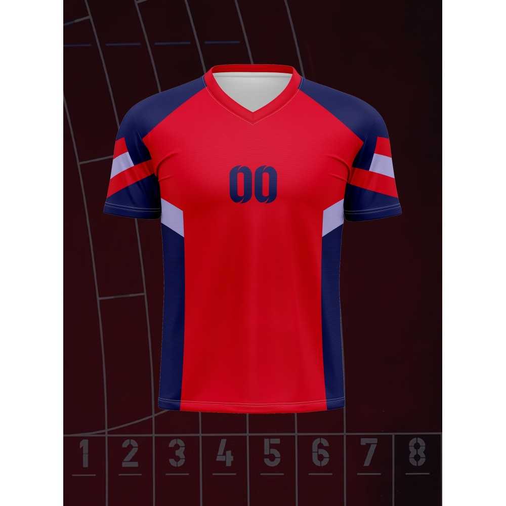 1pc Customizable Kids Football Jersey - V-Neck Polyester Soccer Top with Personalized Name & Number, Medium Stretch, All-Season Sports Knit Fabric for Boys & Girls, Ideal for Training, Beach, Weekend Casual & Birthday Events 1pc Customizable Kids Football Jersey - V-Neck Polyester Soccer Top with Personalized Name & Number, Medium Stretch, All-Season Sports Knit Fabric for Boys & Girls, Ideal for Training, Beach, Weekend Casual & Birthday Events