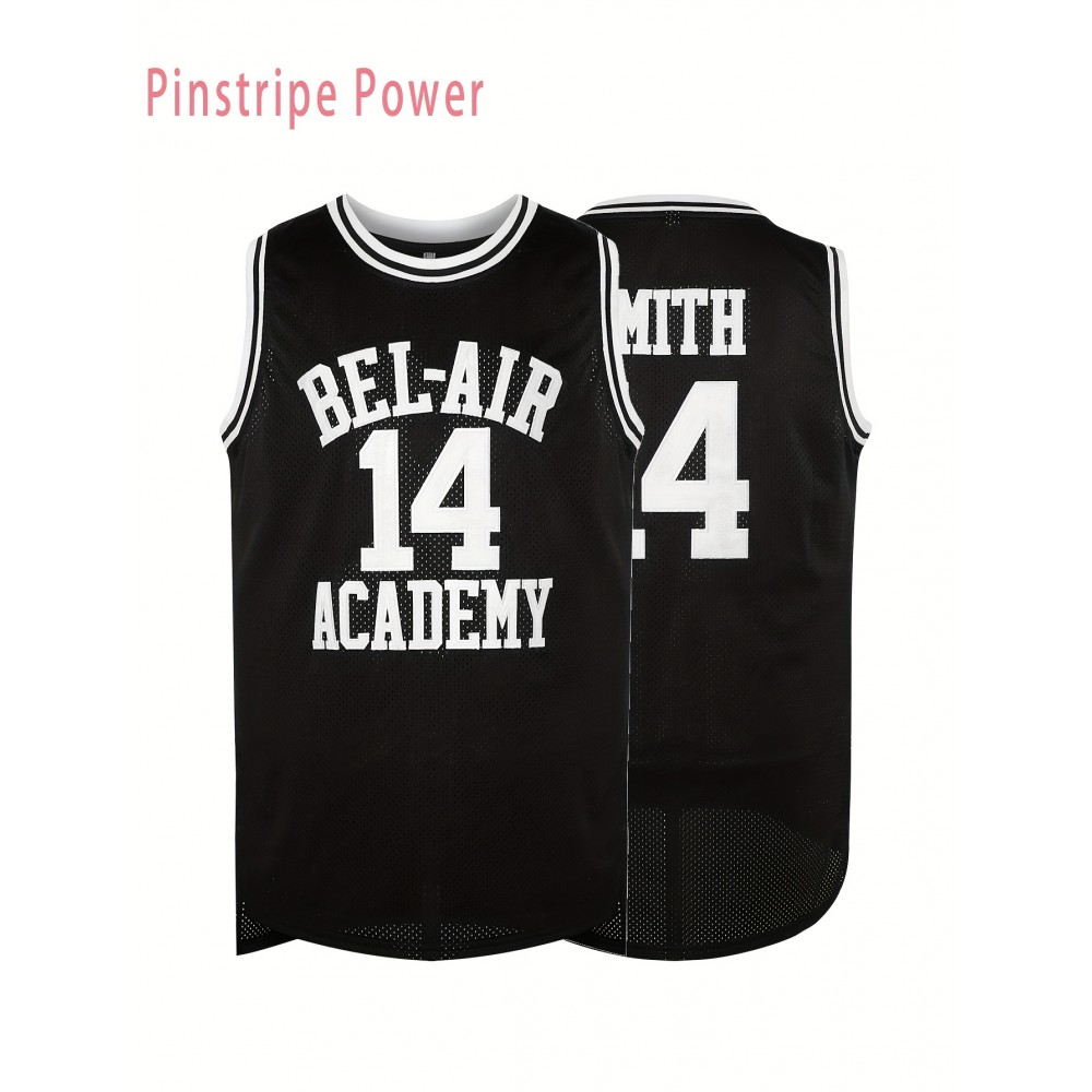 Men'S # 14 Black Basketball Shirt - V-neck Design Breathable Polyester Fiber Suitable For Training, Competition, And Casual Wear S-3XL Men'S # 14 Black Basketball Shirt - V-neck Design Breathable Polyester Fiber Suitable For Training, Competition, And Casual Wear S-3XL